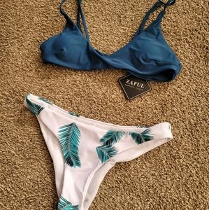Zaful Forever Young Bikini  size small